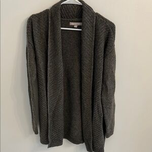 Banana Republic Gray Duster Sweater